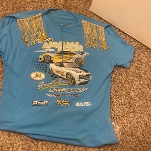 Custom bling graphic t-shirt